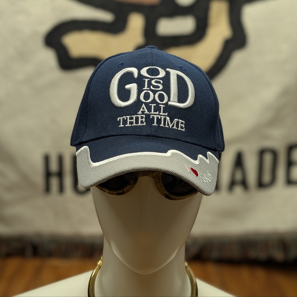 God Is Good Embroidered Hat (os)